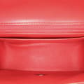 Miniatyrbillede 4 af 10: Pre-owned Chanel Mini Square Classic Lambskin Flap Red