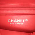 Miniatyrbillede 5 af 10: Pre-owned Chanel Mini Square Classic Lambskin Flap Red