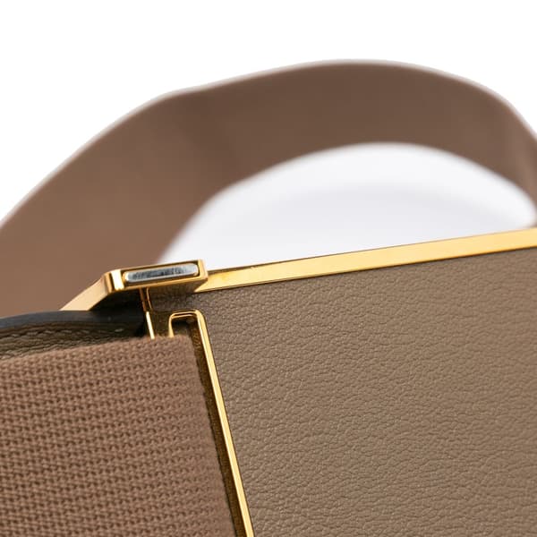 Pre-owned Hermès Chevre Mysore Geta Brown
