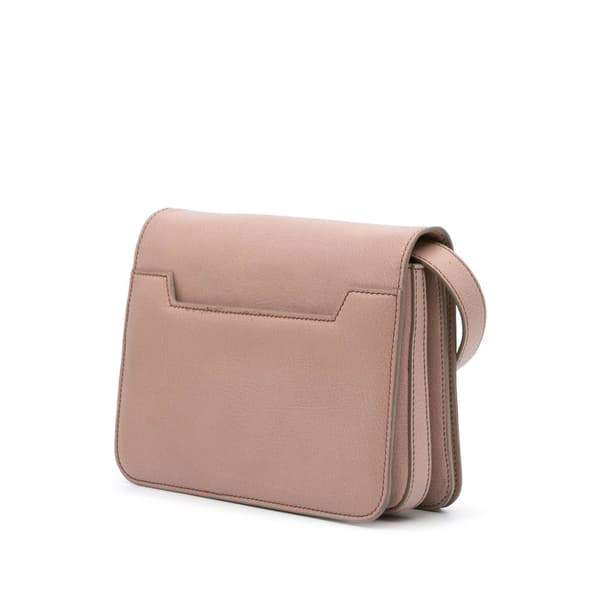 Pre-owned Tom Ford Medium Leather Natalia Crossbody Pink