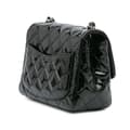 Pikkukuva 2 / 10: Pre-owned Chanel Mini Square Classic Patent Single Flap Black