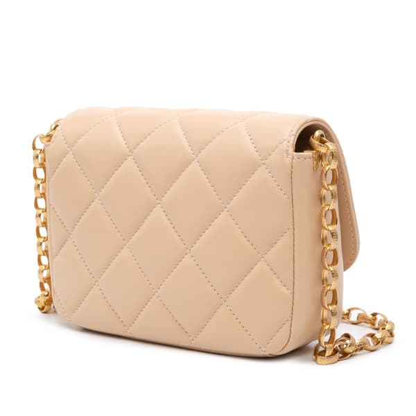 Pre-owned Chanel Small Quilted Lambskin CC Coin Flap Brown