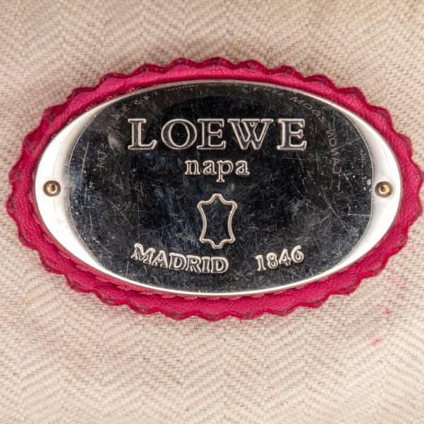 Pre-owned LOEWE Nappa Flamenco Tassel 30 Pink