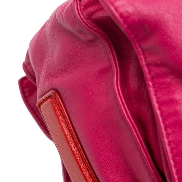 Pre-owned LOEWE Nappa Flamenco Tassel 30 Pink