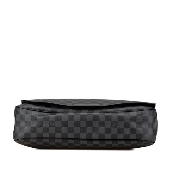Pre-owned Louis Vuitton Damier Graphite Daniel MM Black