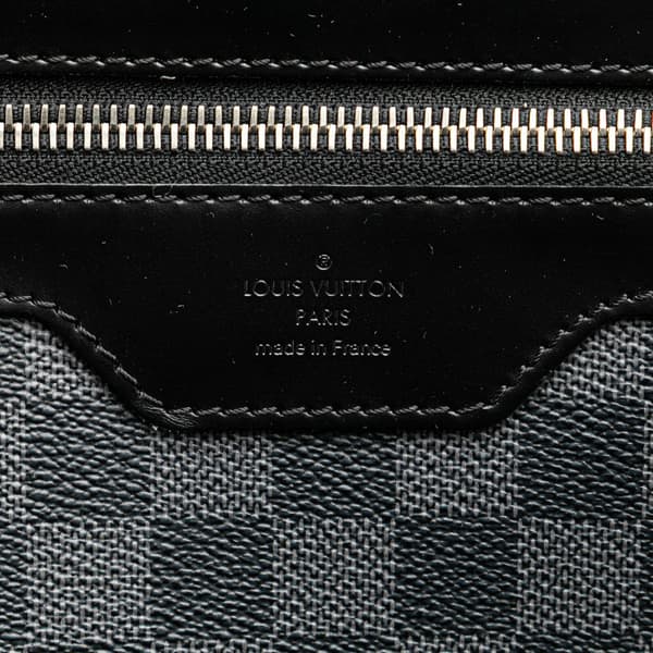 Pre-owned Louis Vuitton Damier Graphite Daniel MM Black
