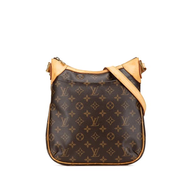 Pre-owned Louis Vuitton Monogram Odeon PM Brown