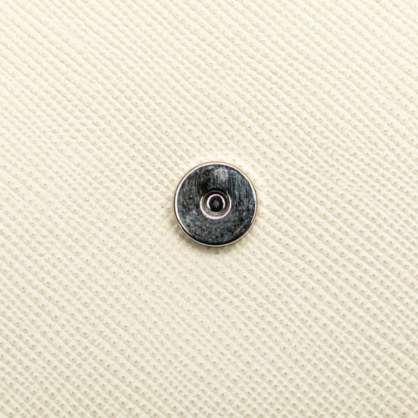 Pre-owned Prada Saffiano Cuir Monochrome Robot Patches Envelope Chain Flap White