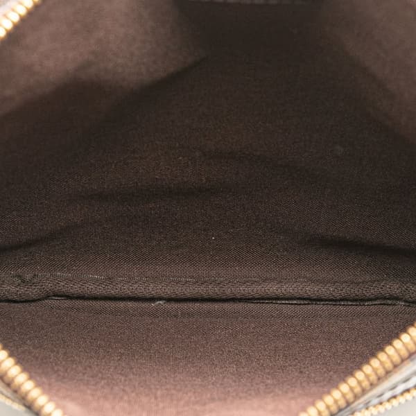Pre-owned Louis Vuitton Damier Ebene Bosphore Pochette Brown