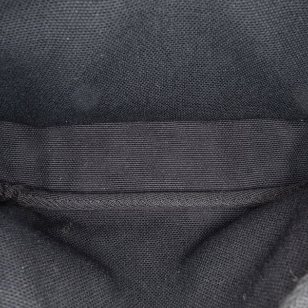 Pre-owned LOEWE Mini Anagram Canvas Logo Camera Bag Black