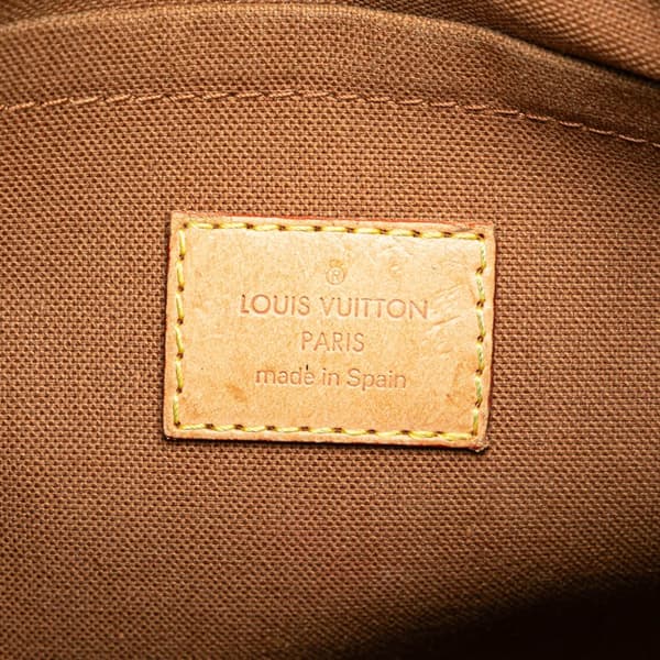 Pre-owned Louis Vuitton Monogram Odeon PM Brown