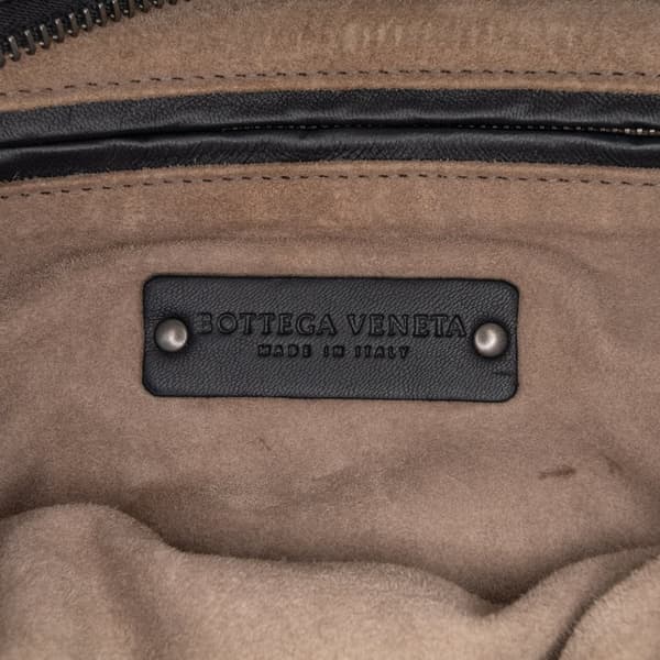 Pre-owned Bottega Veneta Intrecciato Double Zip Crossbody Red