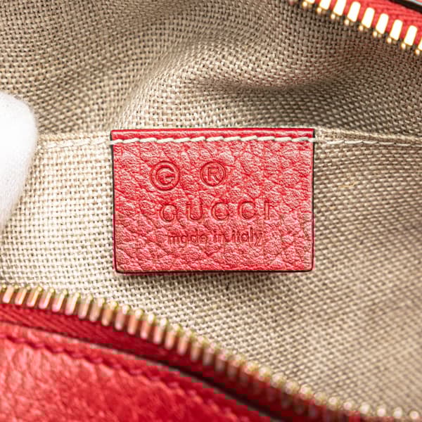 Pre-owned Gucci GG Canvas Bree Crossbody Brown