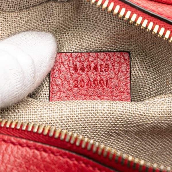 Pre-owned Gucci GG Canvas Bree Crossbody Brown