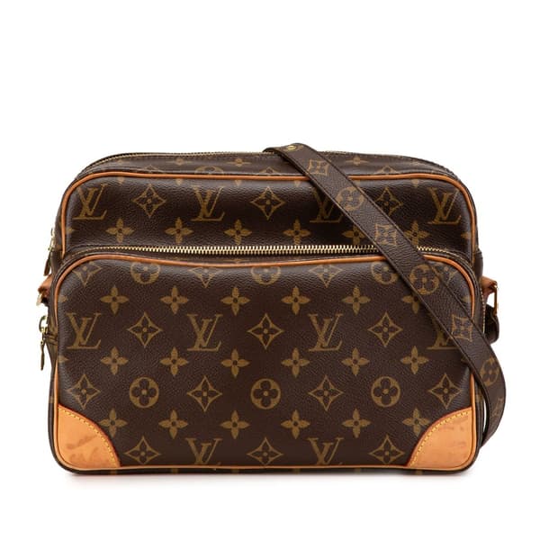 Pre-owned Louis Vuitton Monogram Nil Crossbody Brown