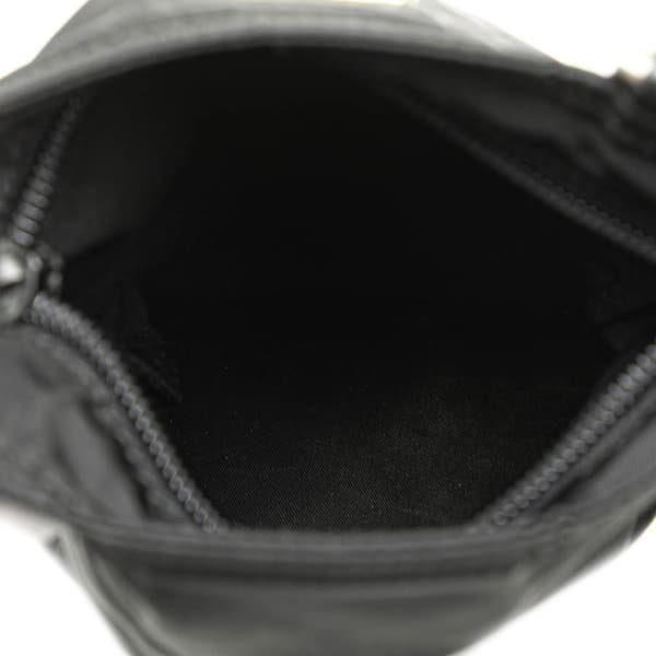 Pre-owned Prada Tessuto Zip Top Crossbody Black