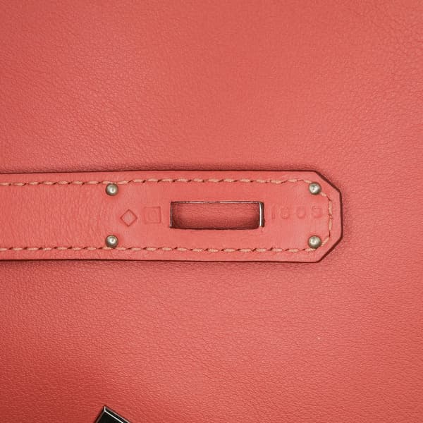 Pre-owned Hermès Swift Jypsiere 28 Red