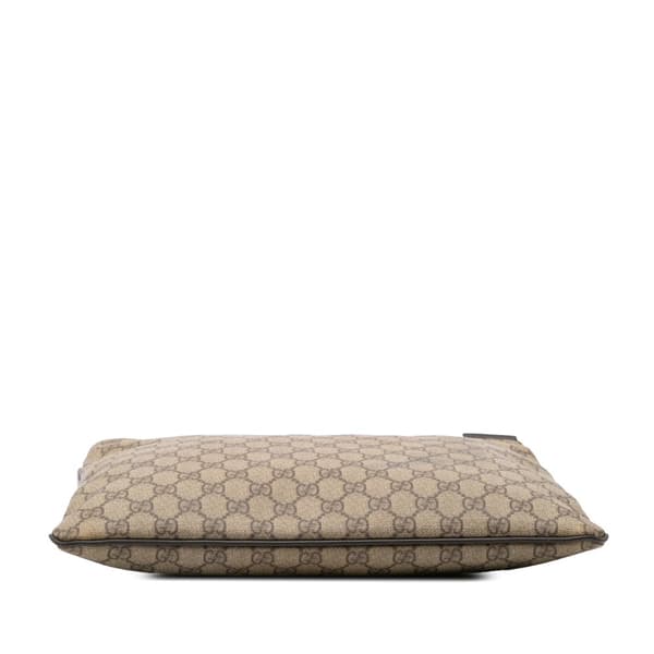 Pre-owned Gucci GG Supreme Crossbody Brown