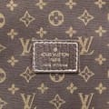 Miniatyrbild 7 av 10: Pre-owned Louis Vuitton Monogram Mini Lin Saumur 30 Brown