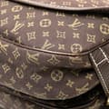 Miniatyrbild 10 av 10: Pre-owned Louis Vuitton Monogram Mini Lin Saumur 30 Brown