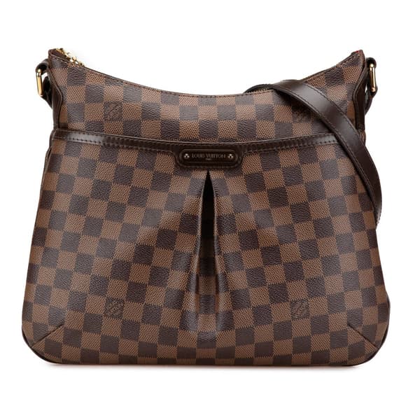 Pre-owned Louis Vuitton Damier Ebene Bloomsbury PM Brown
