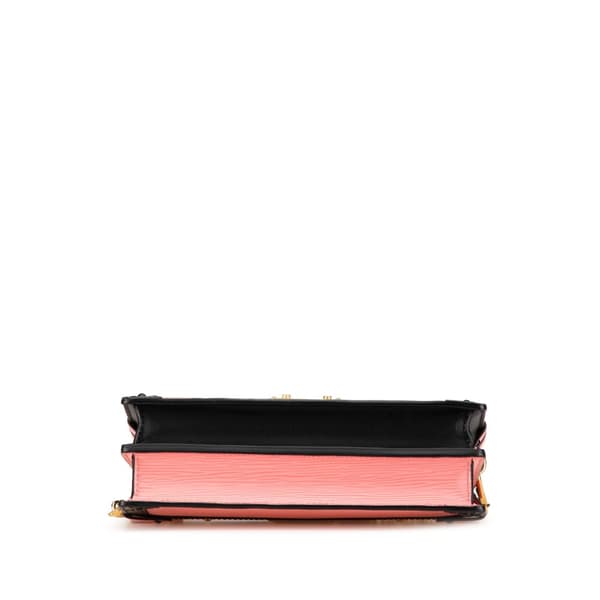 Pre-owned Louis Vuitton Epi Petit Malle Soft MM Pink