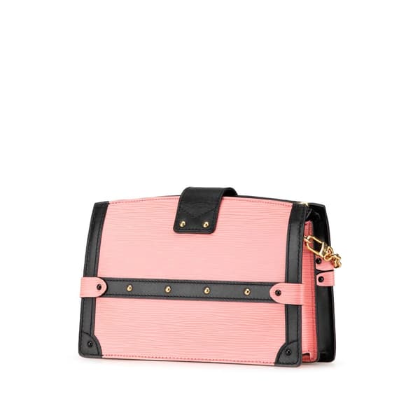 Pre-owned Louis Vuitton Epi Petit Malle Soft MM Pink