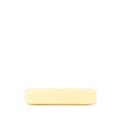 Miniatyrbild 3 av 10: Pre-owned Chanel Denim Coco Fringe Double Zip Clutch with Chain Yellow
