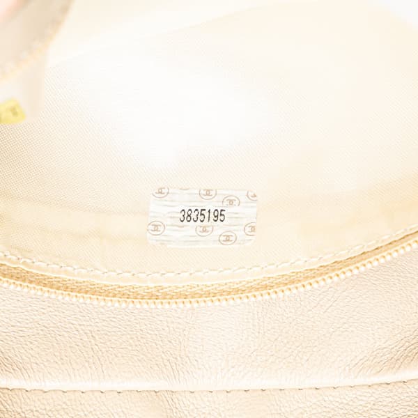 Pre-owned Chanel CC Quilted Lambskin Camera Crossbody Pink