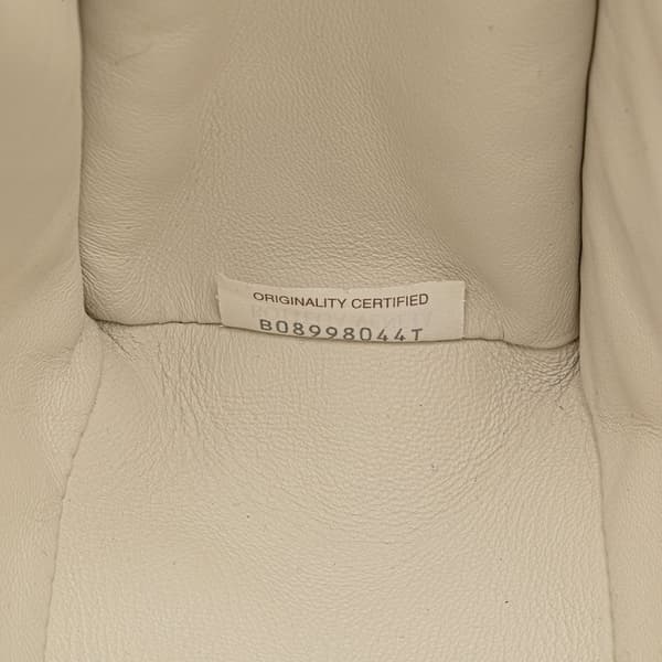 Pre-owned Bottega Veneta Intrecciato Fold Crossbody White