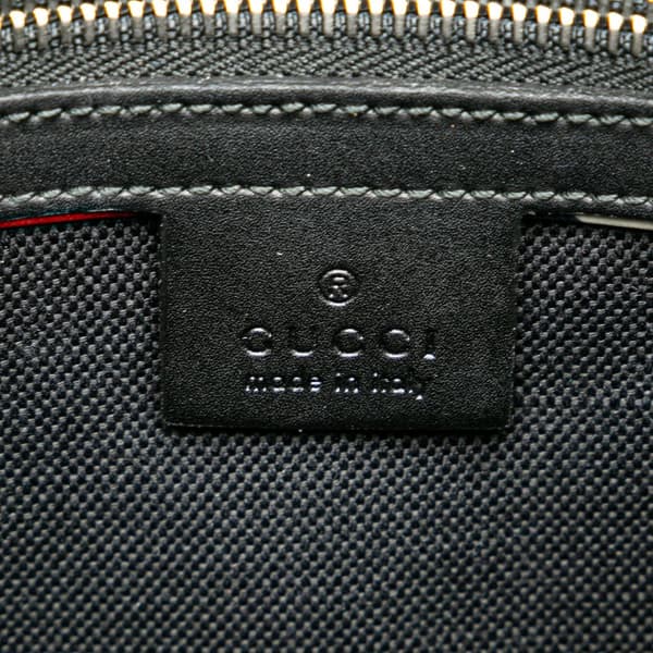 Pre-owned Gucci GG Supreme Night Courrier Crossbody Black