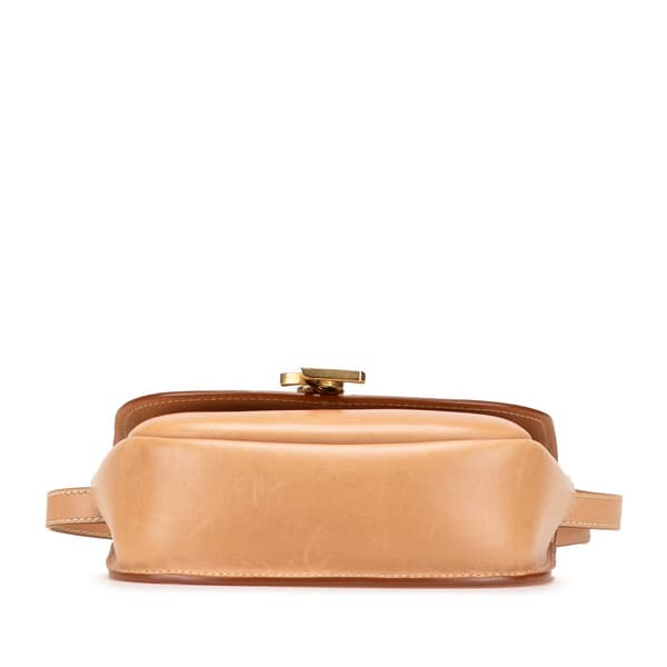 Pre-owned Saint Laurent Small Leather Kaia Crossbody Brown