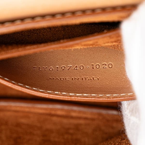 Pre-owned Saint Laurent Small Leather Kaia Crossbody Brown