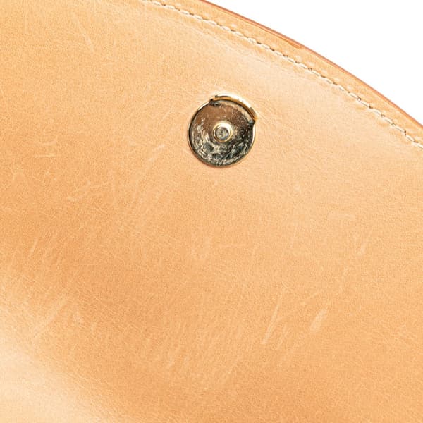 Pre-owned Saint Laurent Small Leather Kaia Crossbody Brown