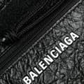 Miniatyrbillede 7 af 10: Pre-owned Balenciaga Small Lambskin Arena Explorer Pouch Black