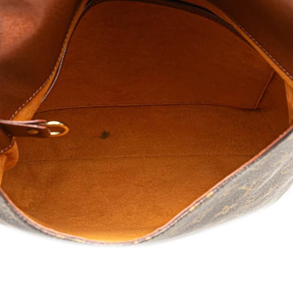 Pre-owned Louis Vuitton Monogram Musette Salsa GM Brown