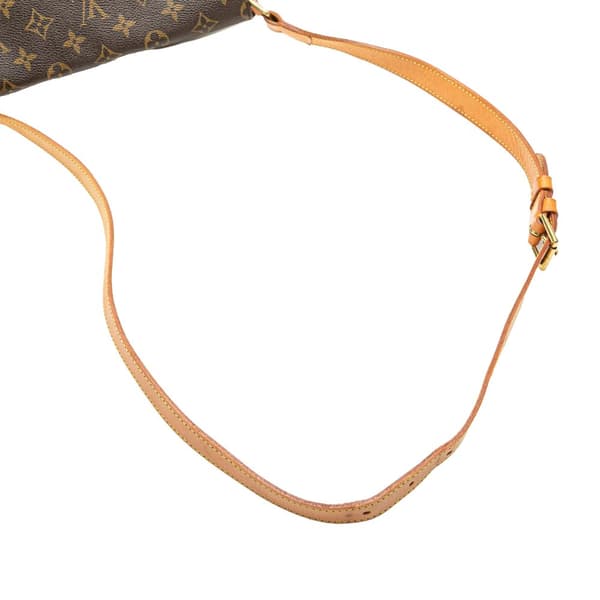 Pre-owned Louis Vuitton Monogram Musette Salsa GM Brown