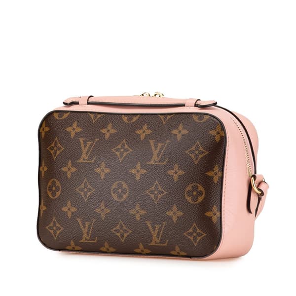 Pre-owned Louis Vuitton Monogram Saintonge Brown