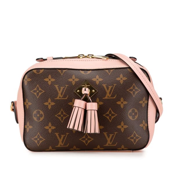 Pre-owned Louis Vuitton Monogram Saintonge Brown