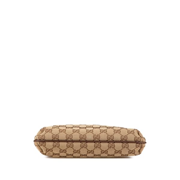 Pre-owned Gucci GG Canvas Crossbody Brown