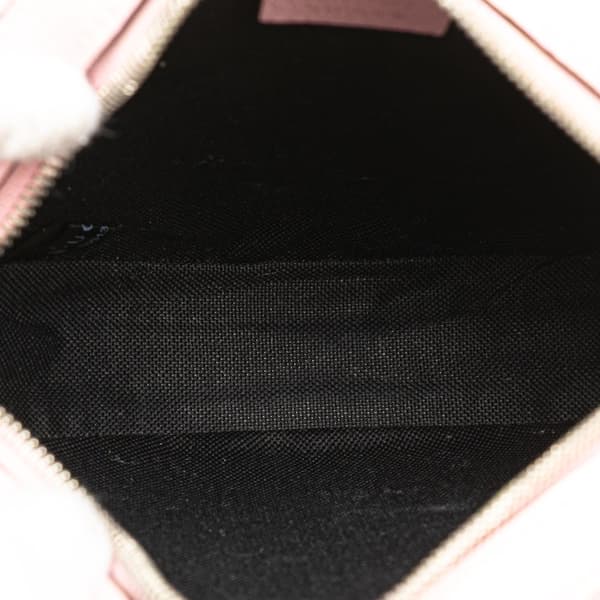 Pre-owned Gucci GG Supreme Psychedelic Round Crossbody Pink