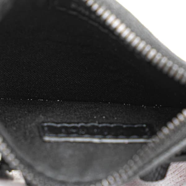 Pre-owned Balenciaga Patent Motocross Le Cagole XS Black