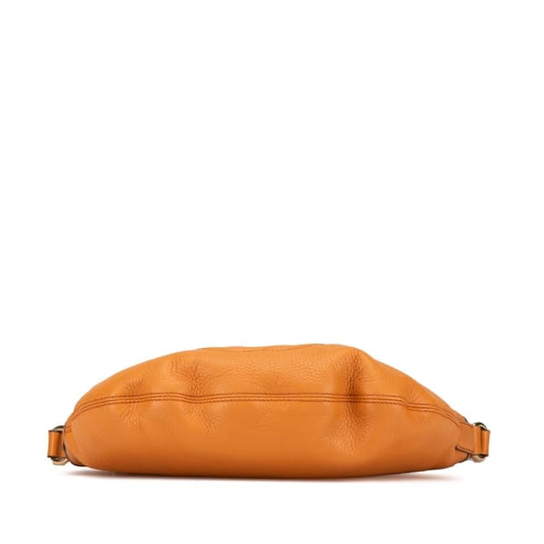 Pre-owned Gucci Leather Soho Crossbody Orange