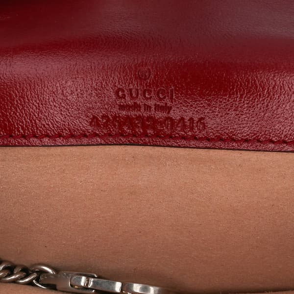 Pre-owned Gucci Super Mini GG Tweed Dionysus Crossbody Black