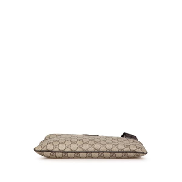 Pre-owned Gucci GG Supreme Crossbody  Brown