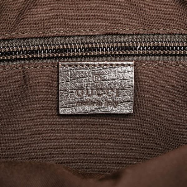 Pre-owned Gucci GG Supreme Crossbody  Brown