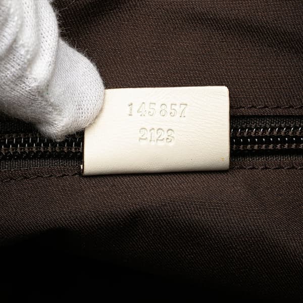 Pre-owned Gucci GG Canvas Crossbody Brown