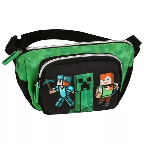 Midjeväska Minecraft Grön