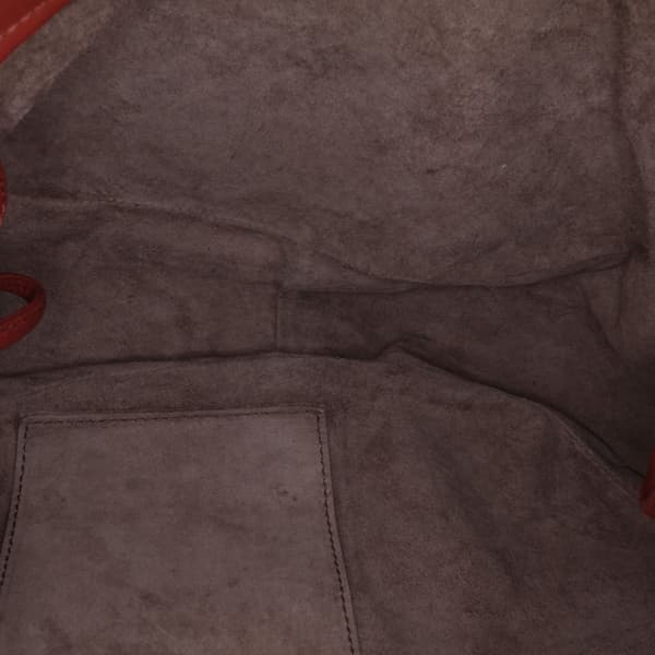 Pre-owned Bottega Veneta Nappa Intrecciato Flap Crossbody Red
