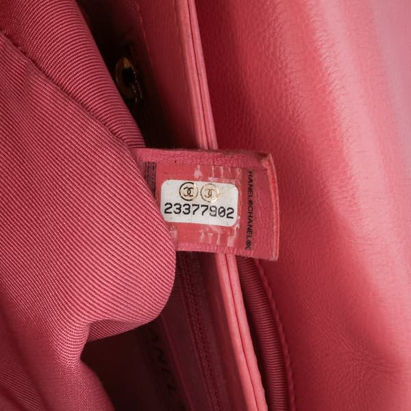 Pre-owned Chanel Quilted Calfskin Straight Lined Flap Pink